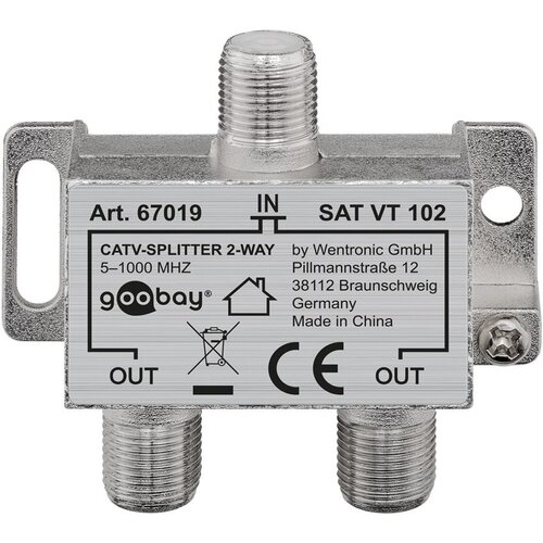 Goobay Antenski F razdjelnik 1/2 5-1000MHz Cijene