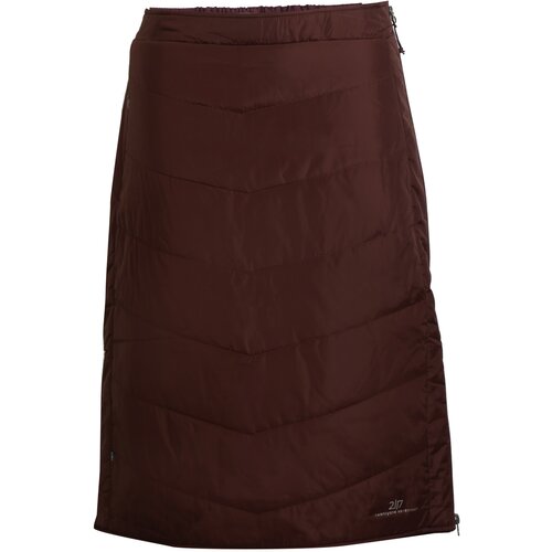 2117 KLINGA - women&amp;#039;s long insulated skirt - brown Slike