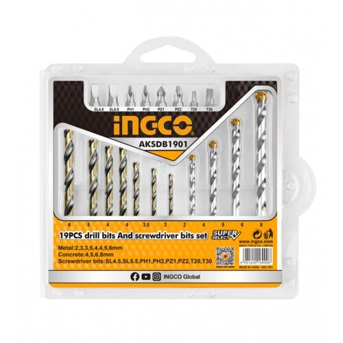 INGCO TOOLS Boreri set 19/1 za beton AKSDB1901 Cijene