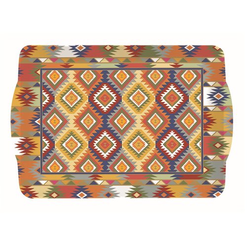 Easy Life Pladenj z ročaji Global Ethnic 33x22cm / melamin, (20457065) Slike