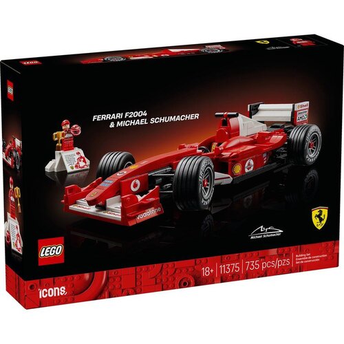 Lego Icons Ferrari F2004 and Michael Schumacher 11375 Slike