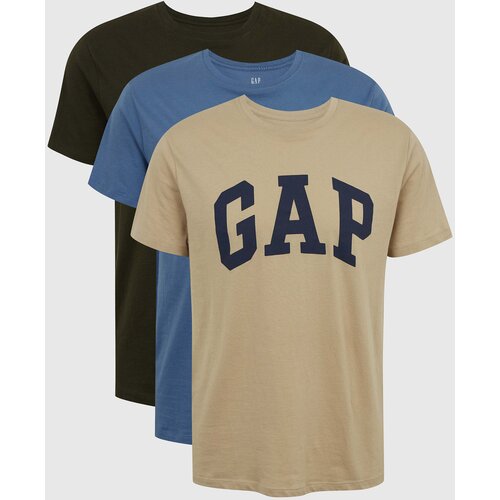 GAP T-shirts with logo 3pcs - Men Slike
