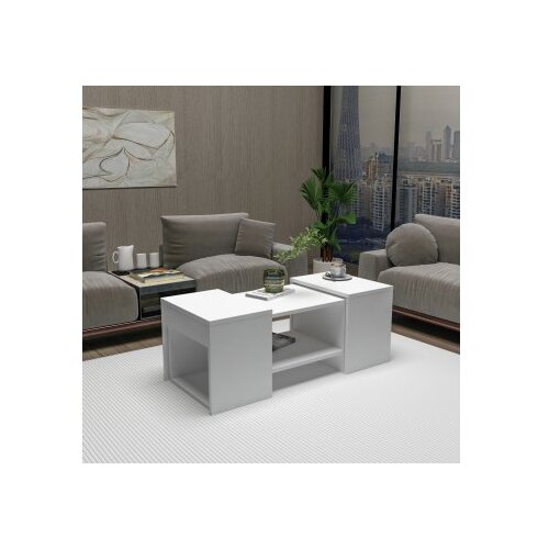 Hanah home Set klub stolovi Sartos, bijeli Slike