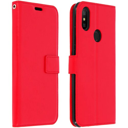 AVIZAR denarnica folio case stojalo za video, serija vintage - rdeca str. xiaomi mi A2, (20615778) Cene