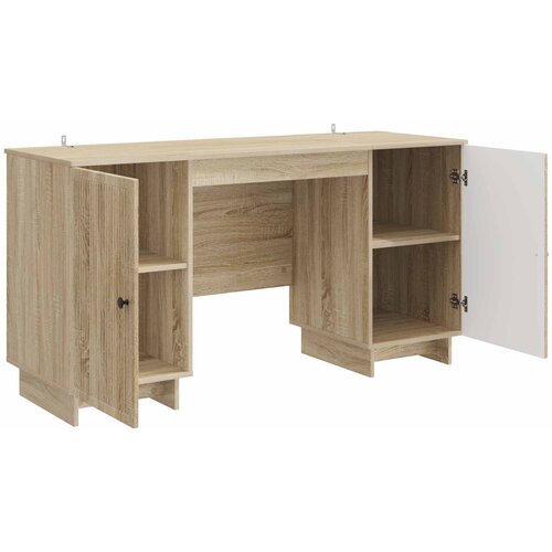  Stol Hrast sonoma Konstruirano drvo 142,5 x 50 x 75 cm Slike