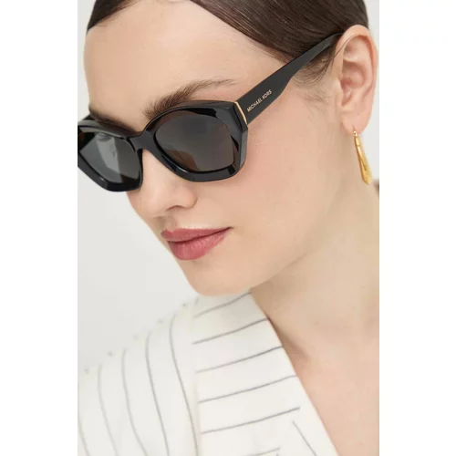 Michael Kors Sončna očala BEL AIR ženska, črna barva, 0MK2209U
