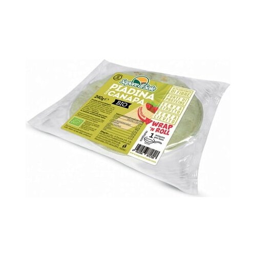 Sapore di Sole bio konopljina piadina Cene