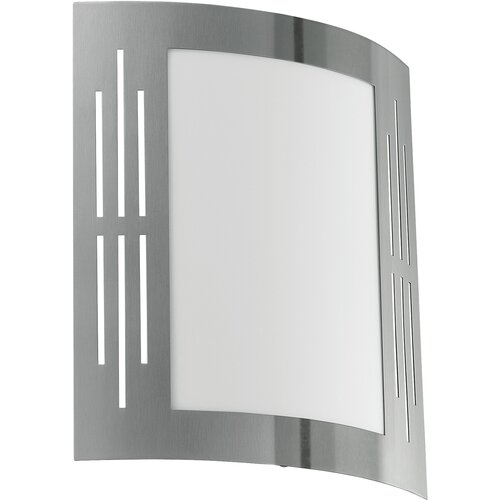 Eglo City vanjska zidna/1, e27, inox Cene