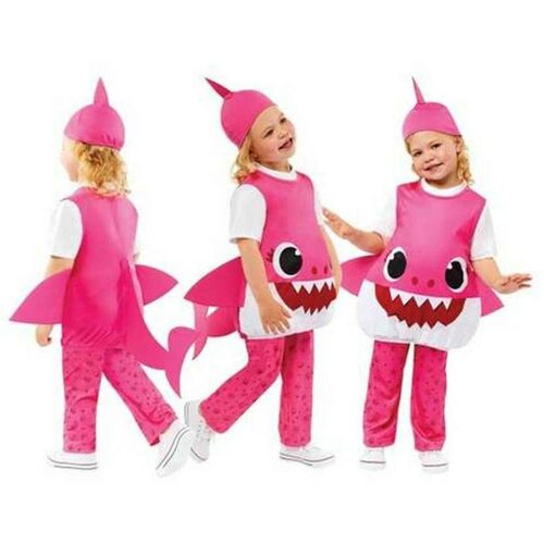  Svečana odjeća za djecu Baby Shark Roza 3 Dijelovi Slike