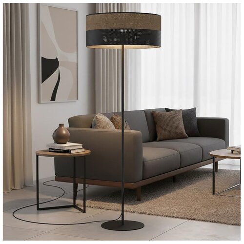  podna lampa karbon 1xE27/15W/230V crna/smeđa Cene