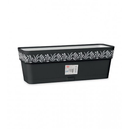 STEFANPLAST Saksija 50x18x17cm Gaia 88803 tamno siva Cijene