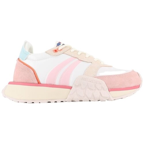 Palladium Modne superge Troop Runner Flame - White Alyssum Večbarvna Slike