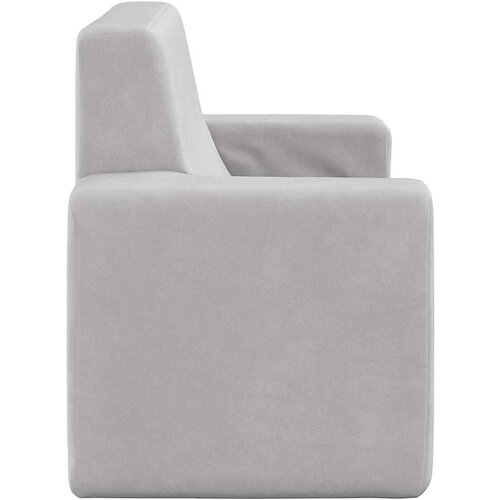  Otroški kavč svetlo siv mehak pliš Cene