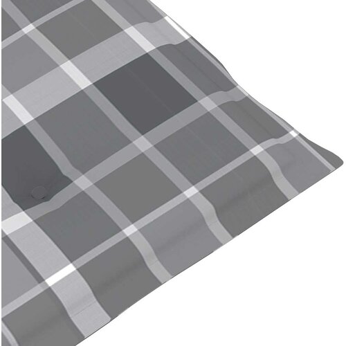  Sklopive stolice na razvlačenje, 4 kom. s jastucima, masivno drvo akacije Siva 120 x 50 x 3 cm Slike
