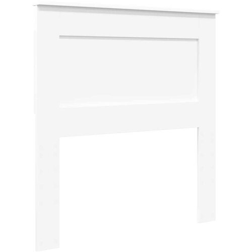  Okvir za krevet Bijelo 75 x 190 cm Čvrsto borovo drvo Slike