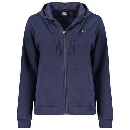  Ženska Plava Zip-Up Majica NORWAY 1963 Cene