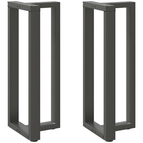  Noge za barski stol T-oblika 2 kom antracit 40x35x(100-101) cm čelik Cijene