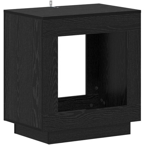  Bocni stol Crni hrast 60 x 40 x 65 cm Konstruirano drvo Slike