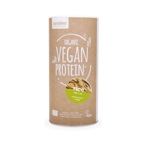 Purasana Veganskio proteinski napitek - riževi proteini - Nevtralno Slike