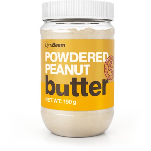 GymBeam Kikiriki puter u prahu 190 g bez ukusa Slike