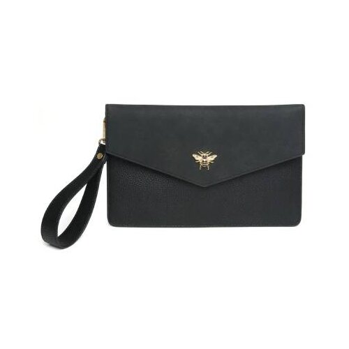 Fancy Metal Goods Ltd Alice Wheeler - Torba - Chelsea, Black, Clutch Cene