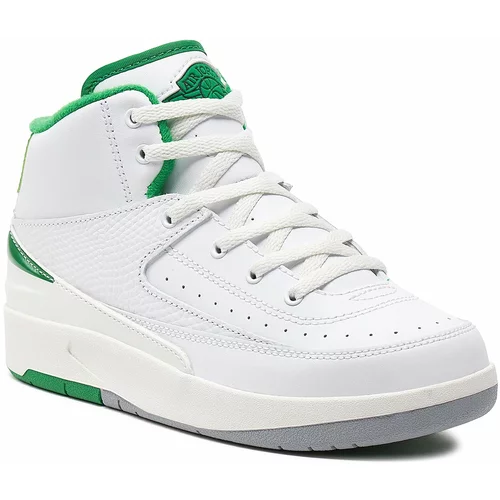 Nike Čevlji Jordan 2 Retro (PS) DQ8564 103 White/Lucky Green/Sail