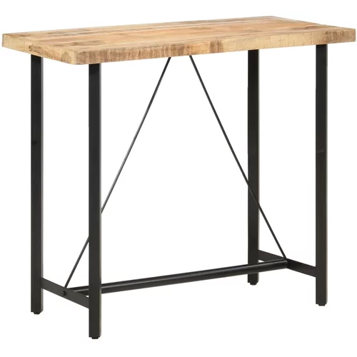 vidaXL Barski stol 120 x 58 x 107 cm od grubog drva manga