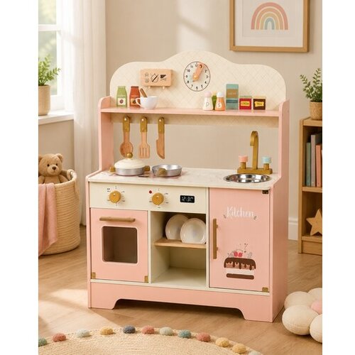 Topi Toys Drvena dečija kuhinja Mid MSN25015 Slike