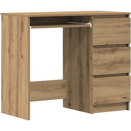 Maison Chic Pisalna miza - pisarniška miza - Računalniška miza Artisan Oak 90x45x76 cm Izoblikovan les, (21785358) Cene