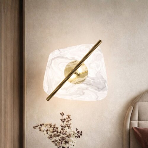  LED zidno svetlo RELAX LED/5W/230V zlatno/belo Slike