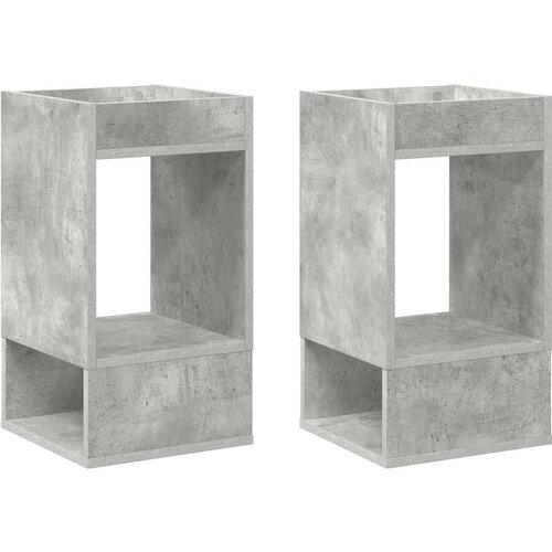  Konačna Stolić 2 pcs Betonski sivi 30 x 30 x 56 cm Slike