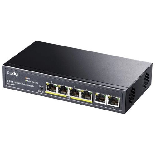 Cudy Switch FS1006P PoE+ 4-port Cene