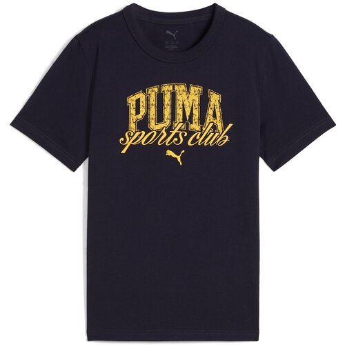 Puma Majica &amp;#039;Class&amp;#039; mornarska / rumena Slike