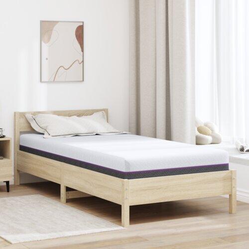  Vzmetnica Bela in siva 90 x 200 cm žakardna tkanina, (5000288652) Cene