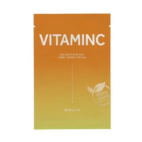 Barulab Vitamin C Brightening Face Mask maska za lice za sve vrste kože 23 g unisex Slike