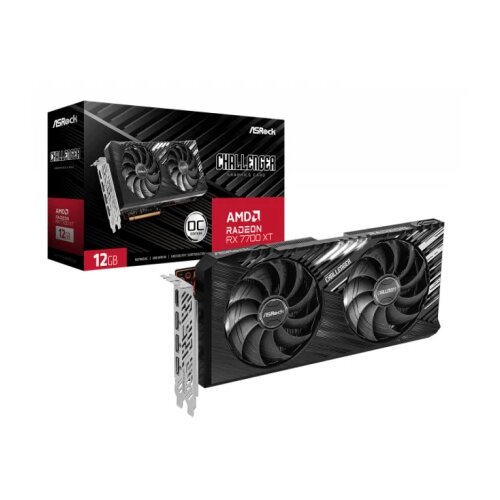 AsRock grafička kartica SVGA Radeon RX 7700 XT Challenger 12G GDDR6 OC, RX7700XT CL 12GO Cene