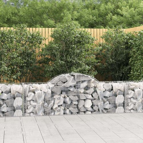  Gabionska košara s lukom 200x50x60/80 cm pocinčano željezo Cijene