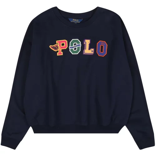 Polo Ralph Lauren Sweater majica tamno plava / miks boja