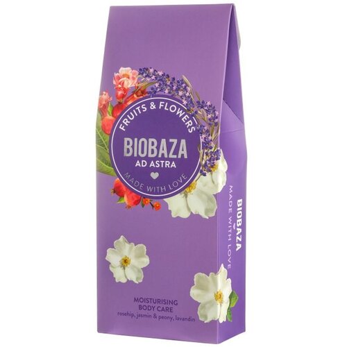 Biobaza Fruits&Flowers Ad Astra poklon set (gel250ml+roll-on50ml+krema50ml) Cene