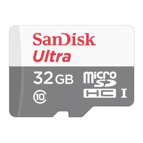 San Disk Ultra microSDHC 32GB Class 10 UHS-I U1 V10 FHD SDSQUNR-032G-GN3MN spominska kartica Cene