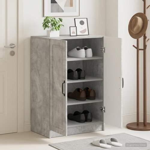  Ormar za cipele UTRECHT 59,5 x 39,5 x 87 cm Konstruirano drvo Slike