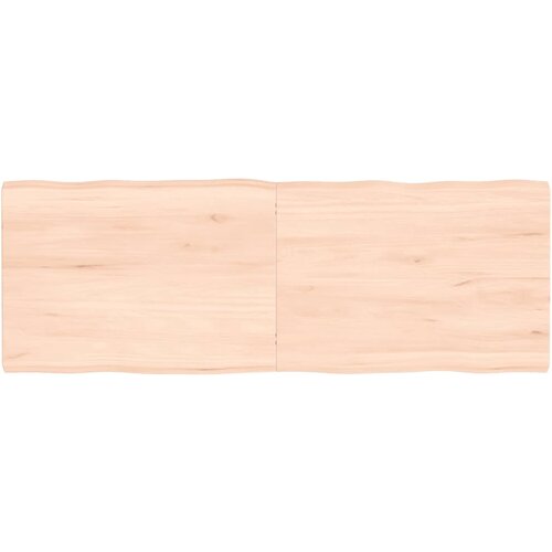 Stolna ploča 140 x 50 x (2-4) cm od hrastovine sa živim rubom Slike