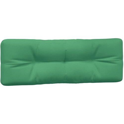  Jastuci za palete 2 kom zeleni od tkanine Zelena 120 x 80 x 12 cm Slike