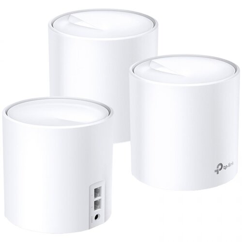 Tp-link AX1800 Whole Home Mesh Wi-Fi System, 2 Giga RJ-45 ports each unit, Mesh Technology, support WiFi... Slike