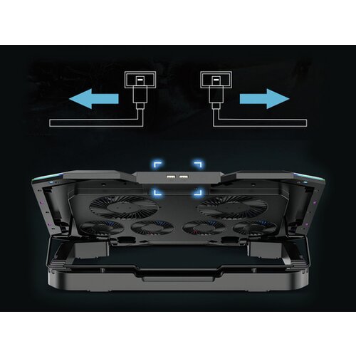 Conceptronic THYIA01B hladilna blazina za prenosnik 43,2 cm (17") siva Cene