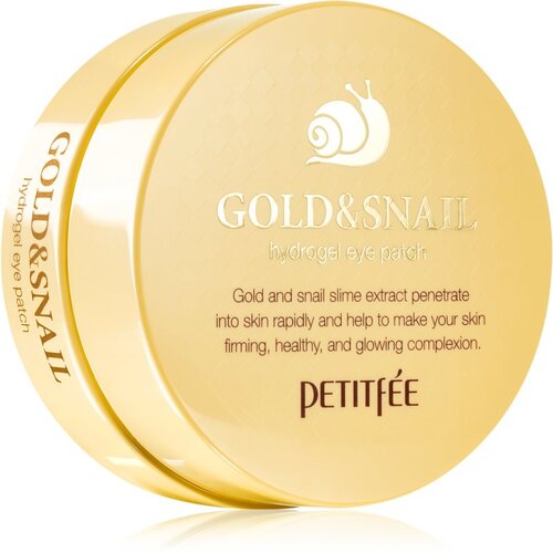 Petitfée Gold & Snail hidrogel maska za predel okoli oči s polžjim ekstraktom 60 kos Cene