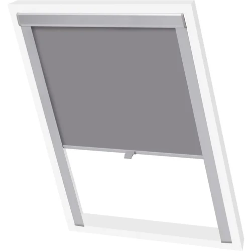 vidaXL 133494 Blackout Roller Blind Grey FK06