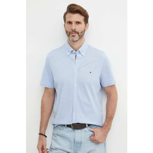 Tommy Hilfiger Pamučna košulja za muškarce, regular, s button-down ovratnikom, MW0MW30911