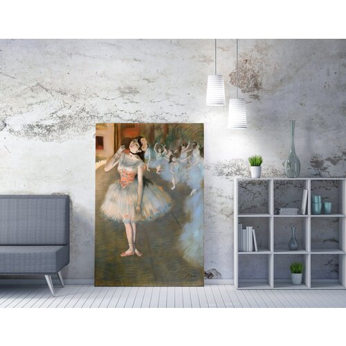 Wallity WY303 (70 x 100) Multicolor Decorative Canvas Painting Cene