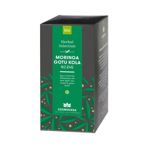 Cosmoveda Bio čaj Moringa Gotu Kola Slike